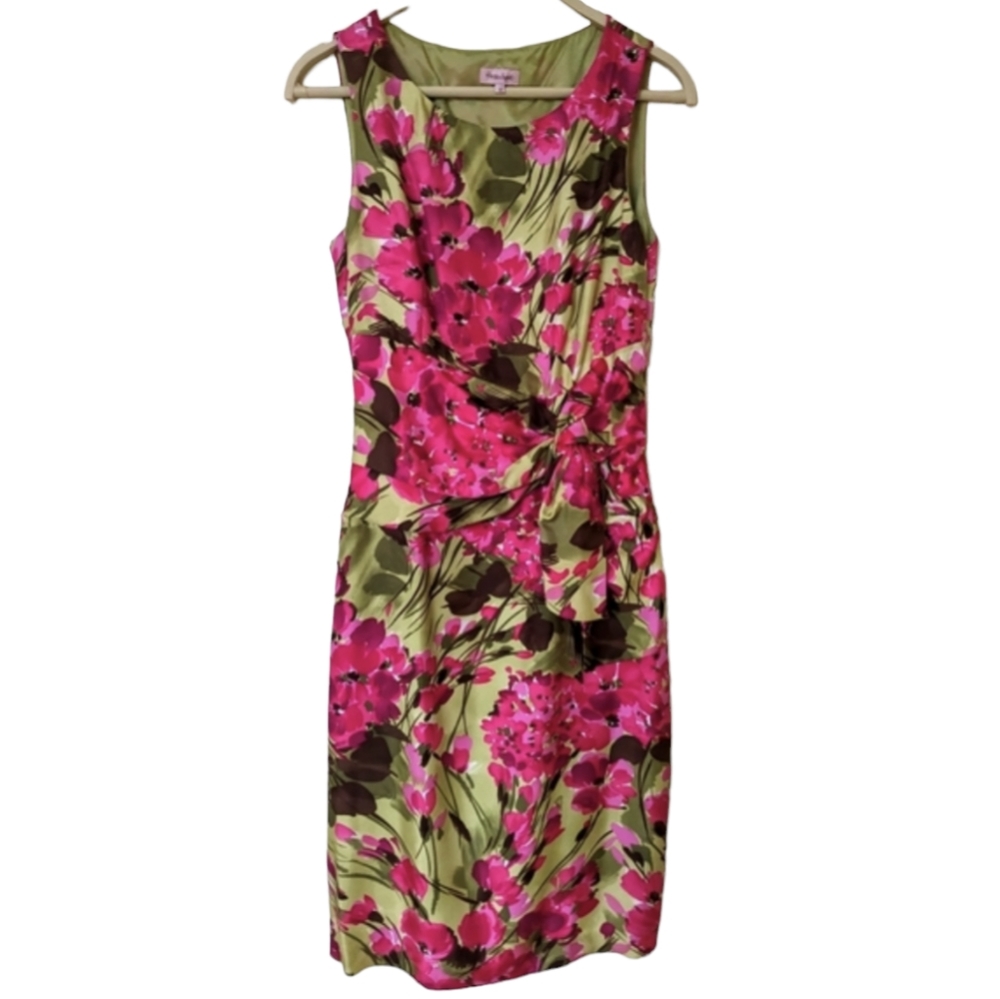 Phase Eight #mbroidered Floral Dress Romantic Arty Patty Flower Love Sz 8‎